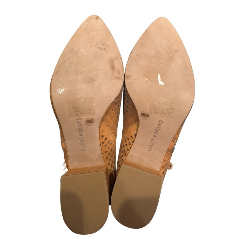 Lucky Brand Jakelyn Bootie in Cafe Size 9 - Picture 14 of 15